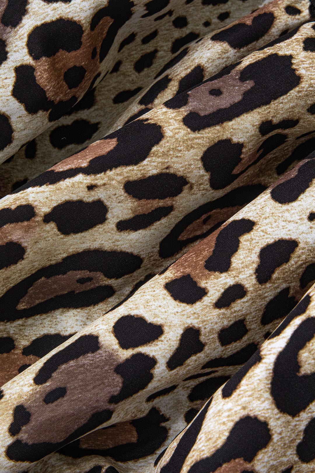 Sophia | Bandeau-Minikleid mit Leopardenmuster – Wild & Verführerisch