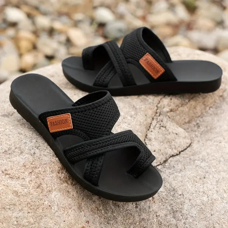 Perforierte mesh-sandalen für frauen