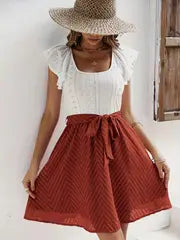 Felicidad - Sommerkleid mit Spitzenärmeln