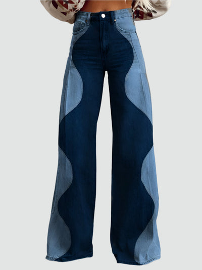 Solen | Vintage Weit geschnittene Hose