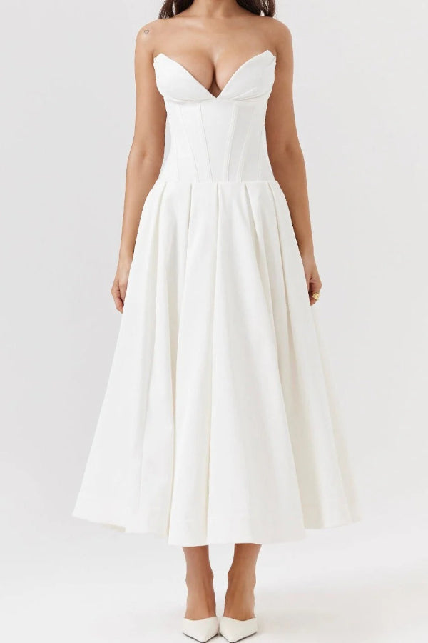 Lorelei® | Trägerloses Midikleid