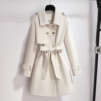 Trenchcoat Damen Klassisch Elegant | Knielang