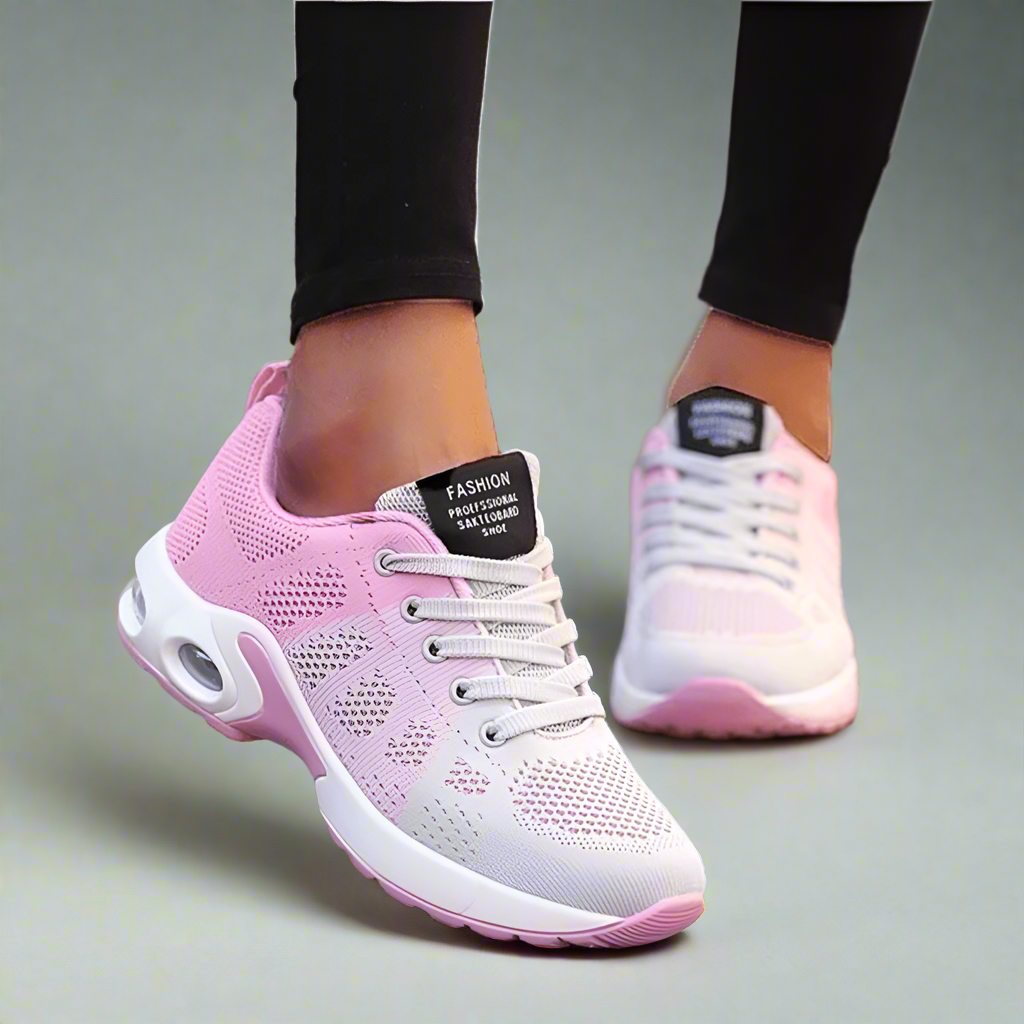 Damen Sommer-Sneaker mit atmungsaktivem Ober