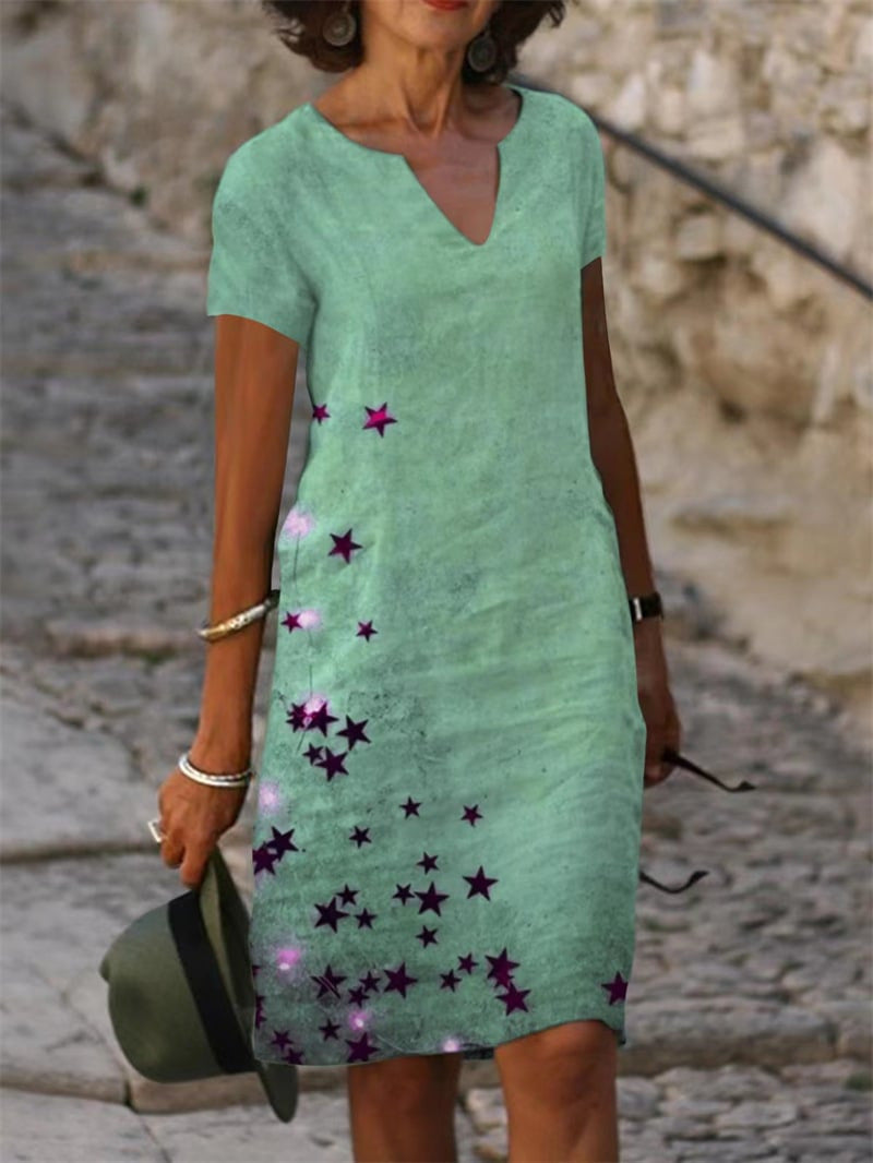 Josette™ | Elegantes Kleid mit V-Ausschnitt