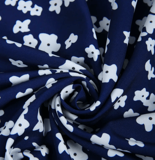 Geblümtes Midikleid für Frauen