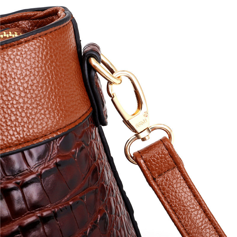 Luxus Ledertasche Damen – Echtleder Schultertasche Crossbody