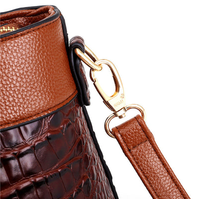 Luxus Ledertasche Damen – Echtleder Schultertasche Crossbody