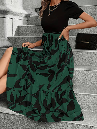 Claudia | Zeitloses Frühlingsblumen Damenkleid