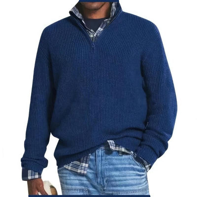 Finn™ - Herren-Reißverschluss-Strickpullover
