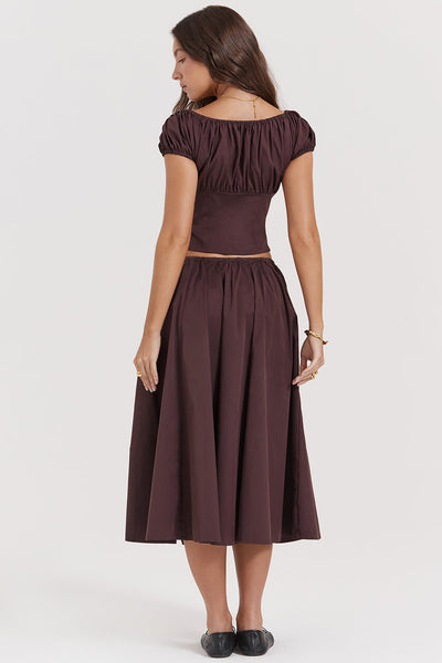 Zweiteiler Damen – Baumwolle – Boho Chic Stil – Sommer-Outfit