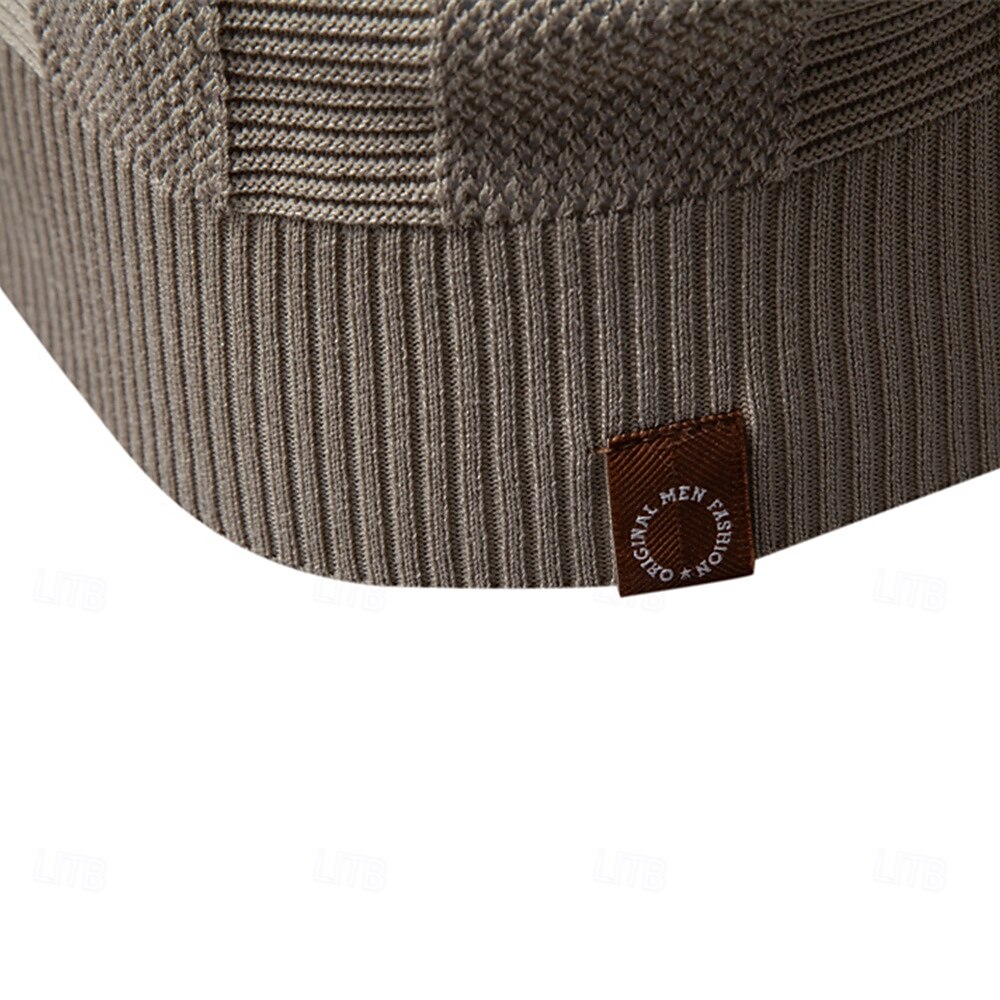 Klassisches Möwenkragen Polohemd