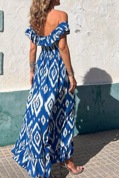 Ornella® | Bedrucktes, langes Kleid