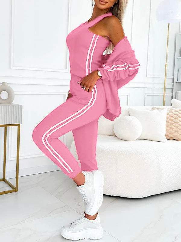 Yasmine - Set aus Baseballjacke und 3-teiligen Hosen