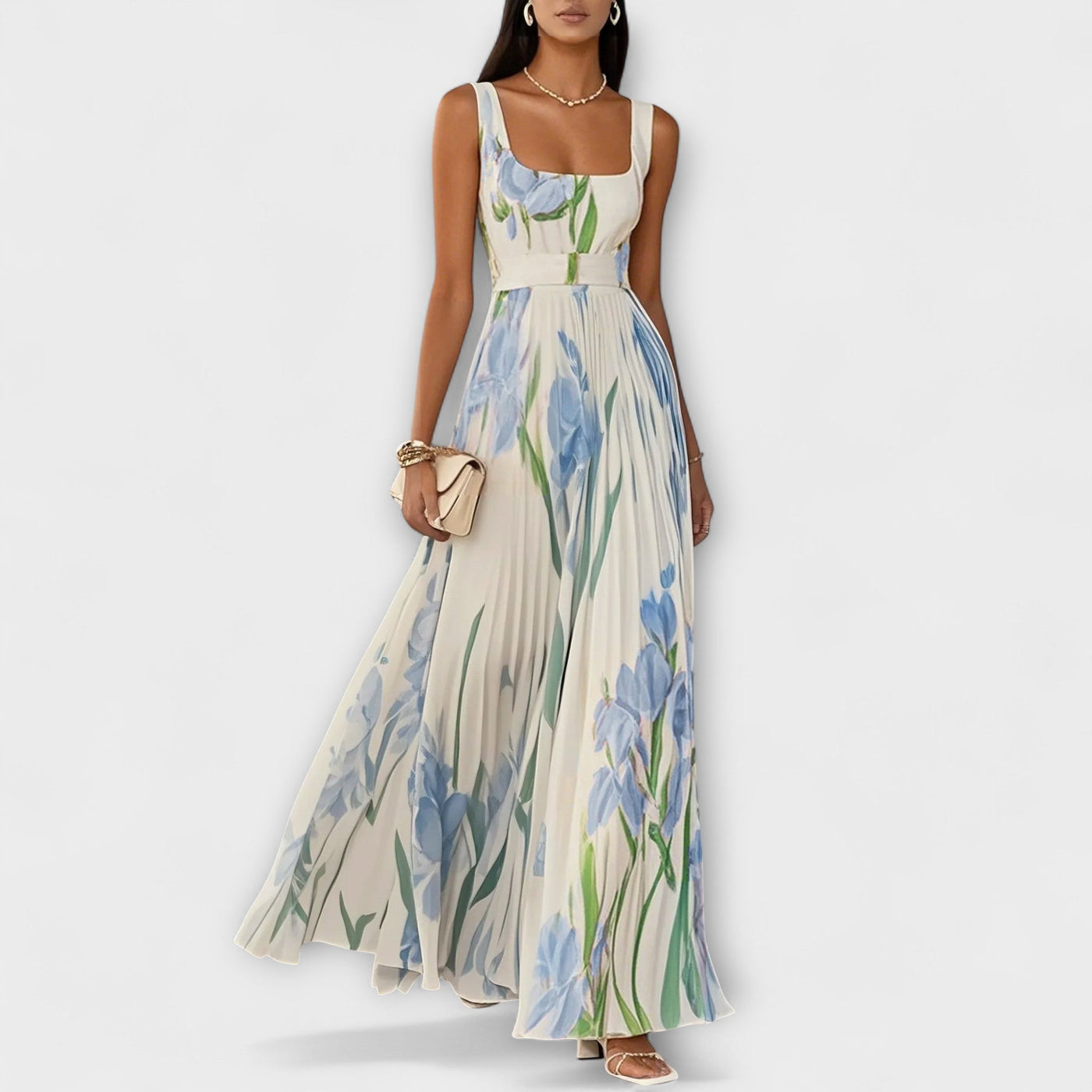 Hallie - Floral Maxi Dress