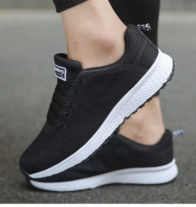 Damen Atmungsaktive Sneakers mit ergonomischer Sohle