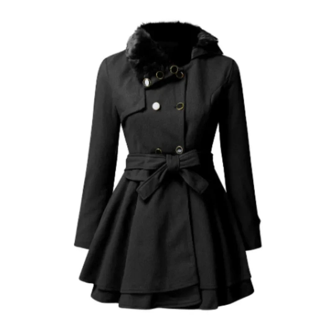 Damen Trenchcoat mit Gürtel