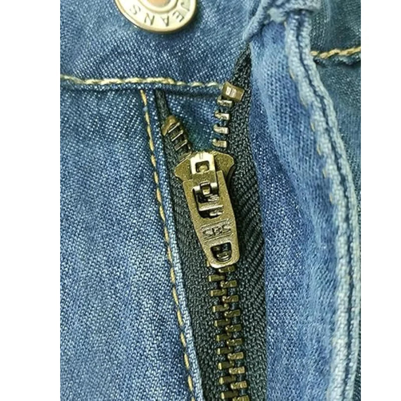 Damen Weite Jeans in Blau für Lässigen Look