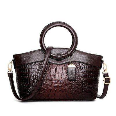 Luxus Ledertasche Damen – Echtleder Schultertasche Crossbody