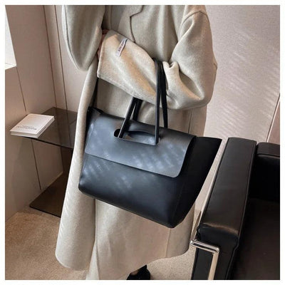 Luxuriöse Vegane Leder Tote Bag – Damen Shopper Handtasche