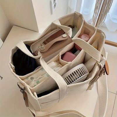 Canvas Tragetasche Damen – Großer Shopper aus Stoff – UrbanLook