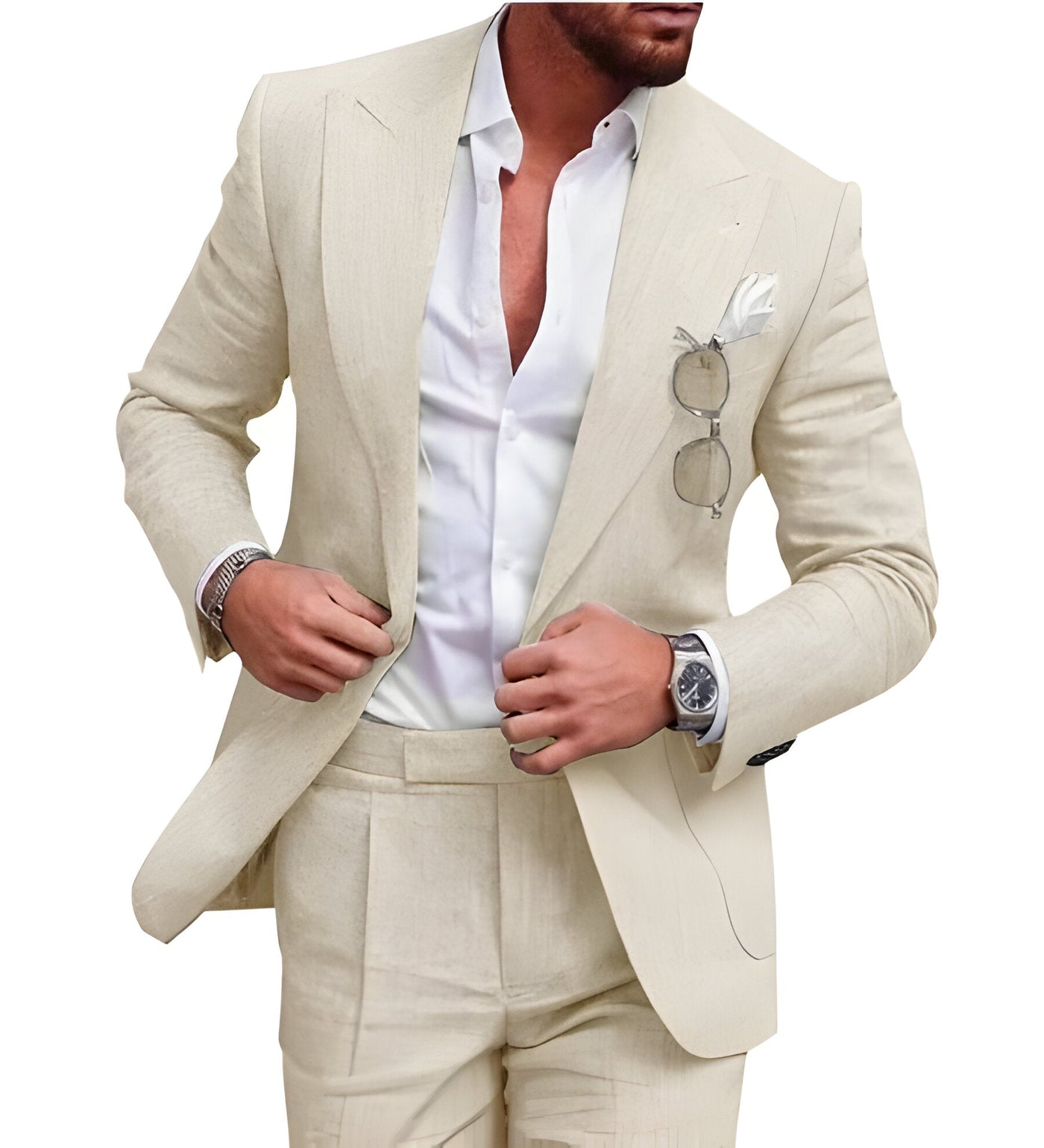 Nysal | Herren-Luxus-Leinenanzug