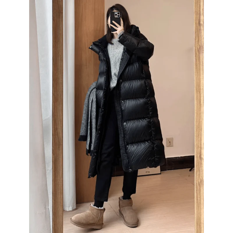 Puffjacke mit langen Ärmeln