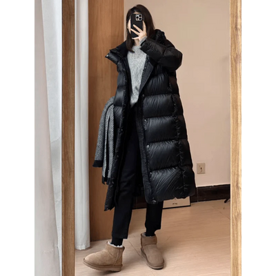 Puffjacke mit langen Ärmeln