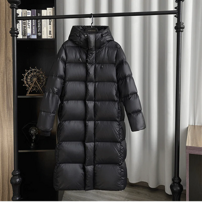 Puffjacke mit langen Ärmeln