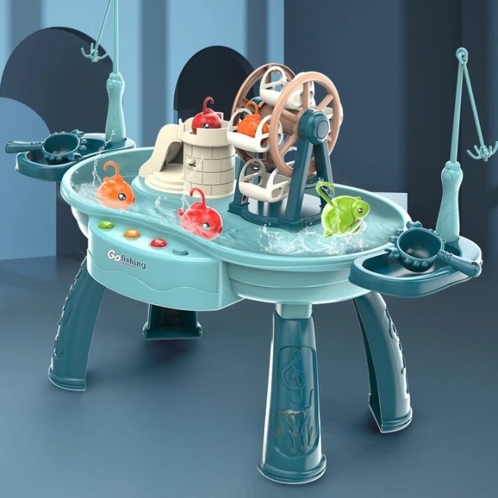 Tots’n’Trout - Multifunktionale Fischspielplattform für Kinder Montessori-Spielzeug