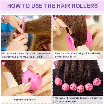 FlexibleWalzen™ Hitzefreie Haarrollen