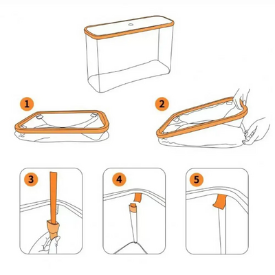 Toilettenpapier Aufbewahrungskorb Organizer