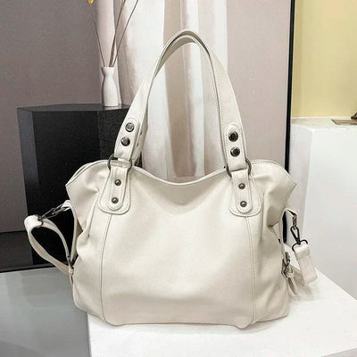 Luxuriöse lederhandtasche für frauen