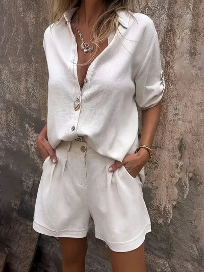 Arampatzi – Stilvolles Zweiteiliges Sommer Set