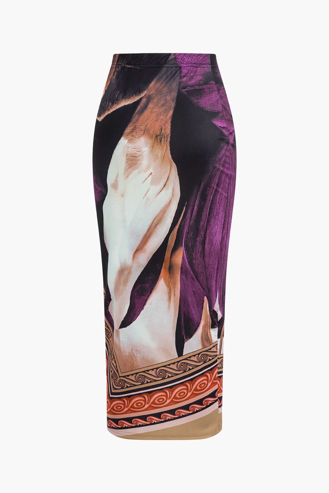 Clarissa | Zweiteiler-Set mit asymmetrischer Bluse & Bleistiftrock