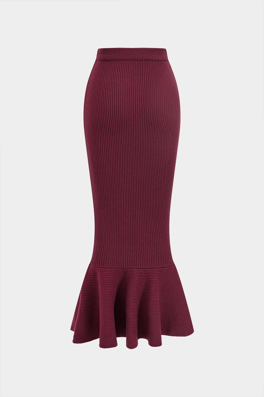 Atasha | Elegantes Strick-Zweiteiler-Set mit Volant-Rock