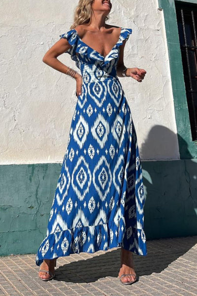 Ornella® | Bedrucktes, langes Kleid