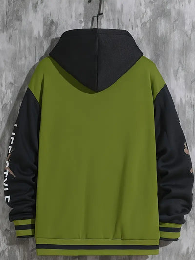 Baseballjacke mit Kapuze für Herren