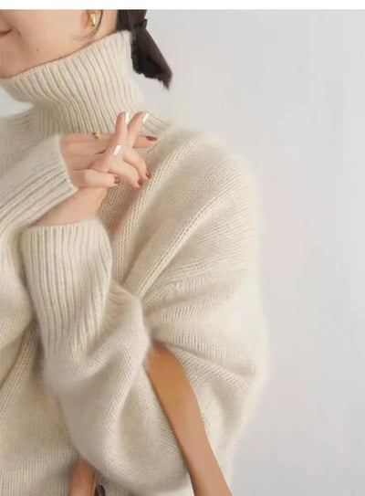 LOTTIE™ | CASHMERE TURTLENECK JUMPER