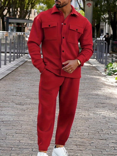 Jacken- und Hosen-Trainingsanzug für Herren