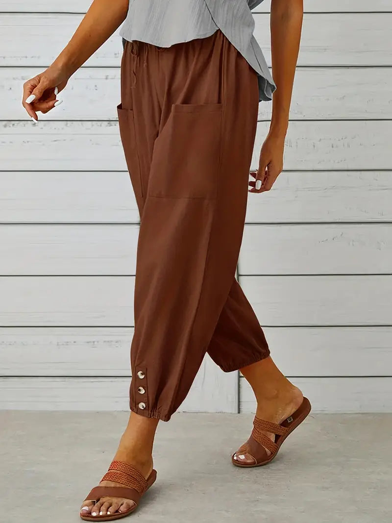 Kurze Sommerhose Für Damen | Kordelzug