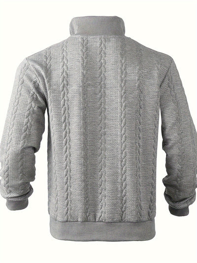 Caleb – Vintage Reißverschluss Pullover