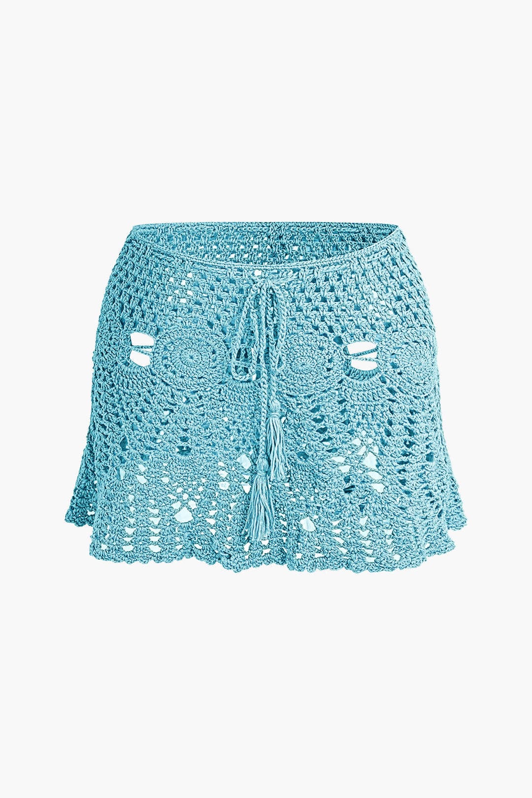 Marina | Häkel-Zweiteiler mit Crop-Top & Minirock