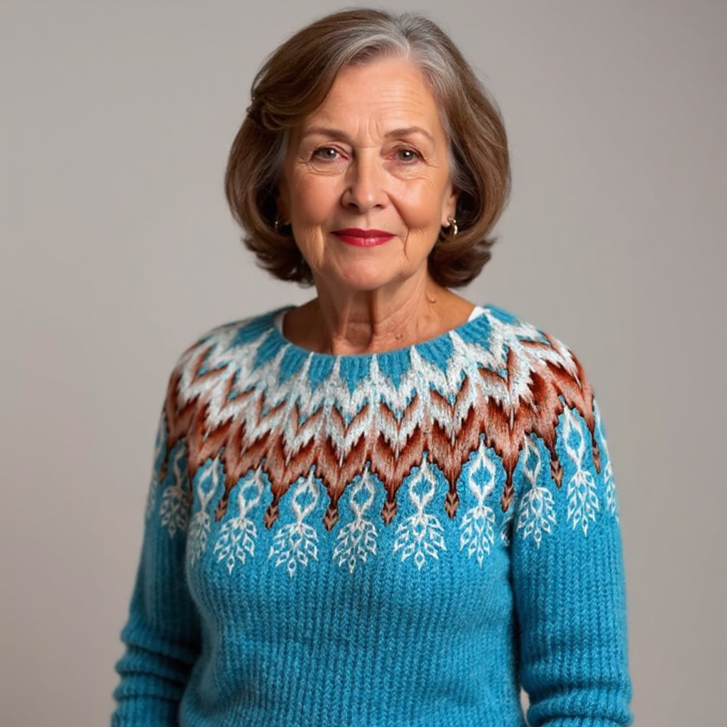 Elaine | Vintage Islandpullover