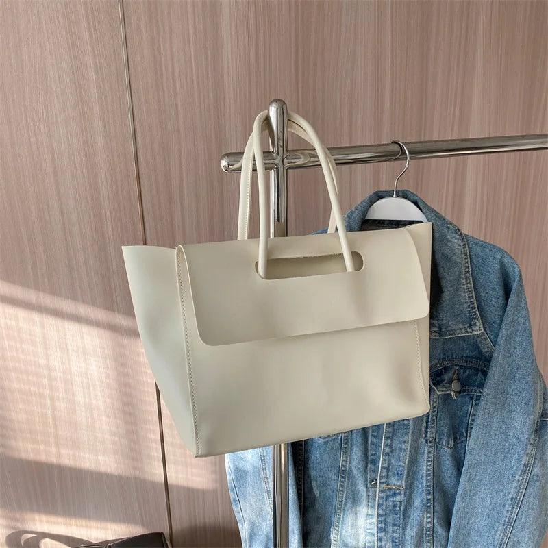 Luxuriöse Vegane Leder Tote Bag – Damen Shopper Handtasche