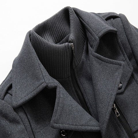 Zweiteilige jacke für männer