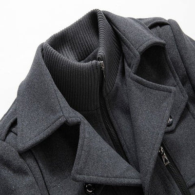 Zweiteilige jacke für männer