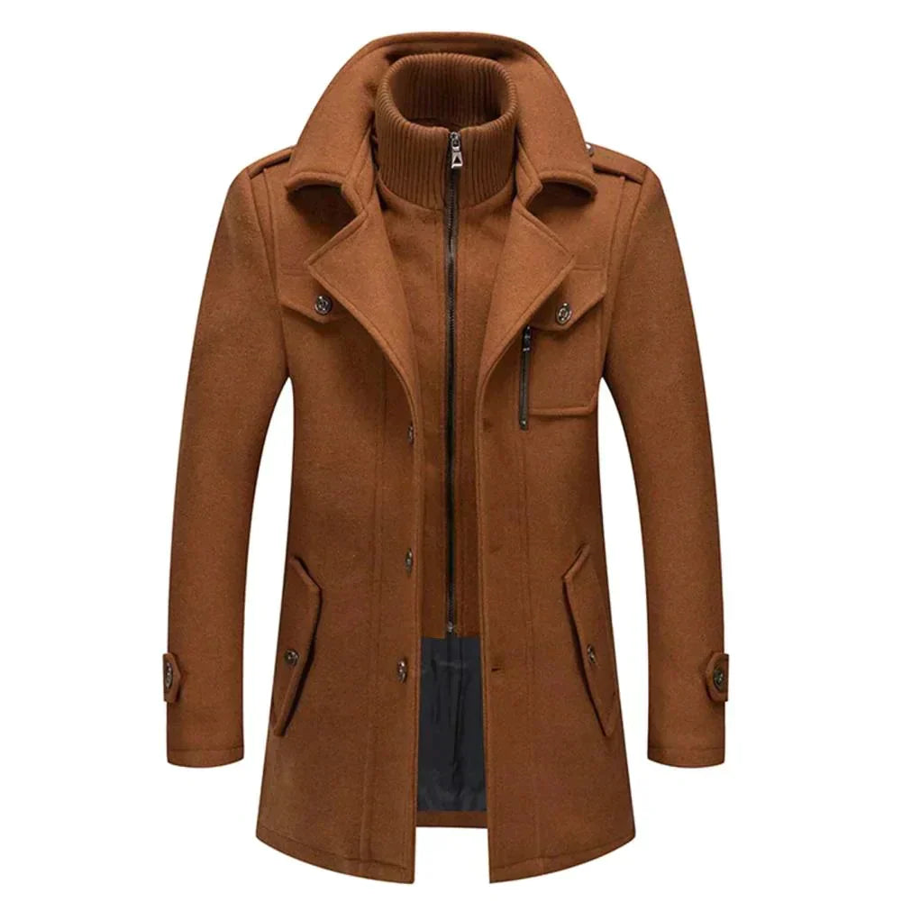 Zweiteilige jacke für männer