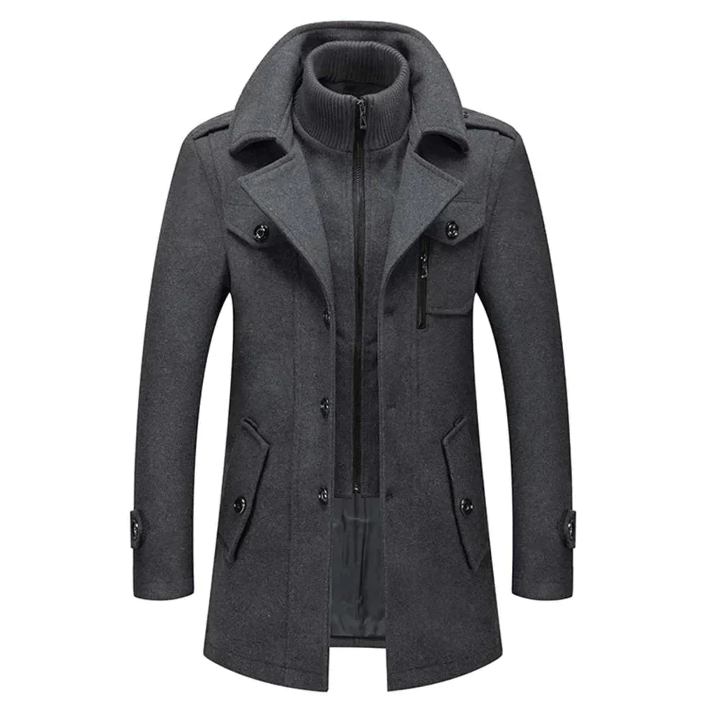 Zweiteilige jacke für männer