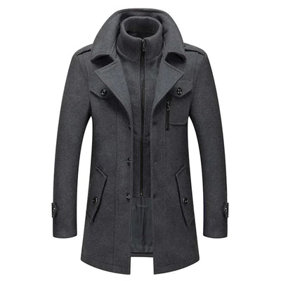 Zweiteilige jacke für männer