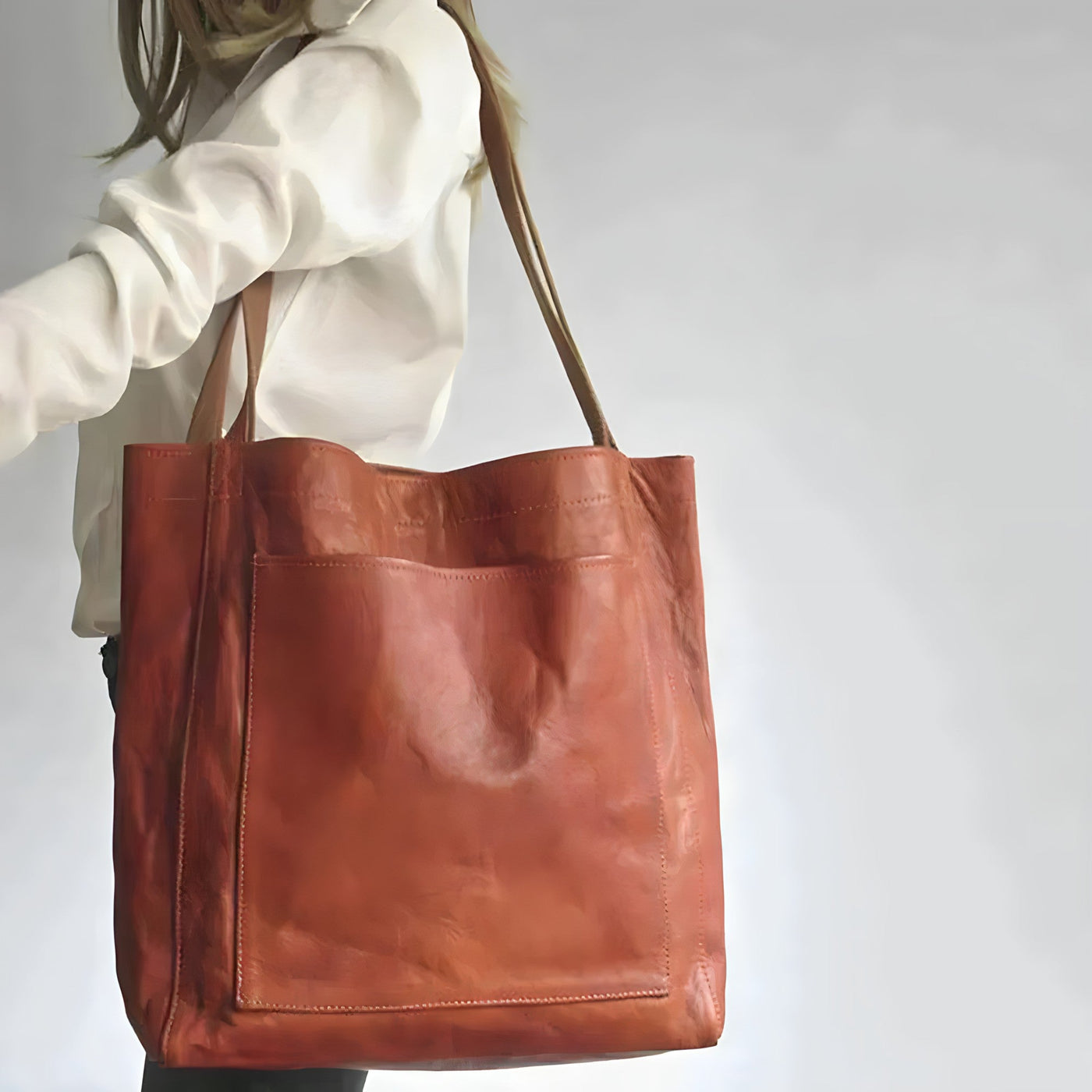 Elegante damentasche aus leder